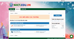 Desktop Screenshot of noibo.nhct.vn