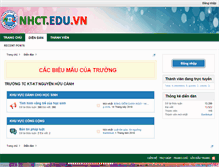 Tablet Screenshot of noibo.nhct.vn